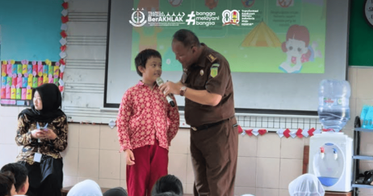 Anti-Corruption Campaign at Panembahan Elementary School