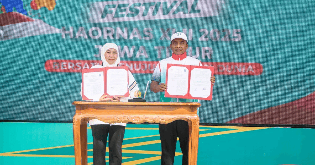 Signing of MoA between East Java Provincial Government and Unesa
