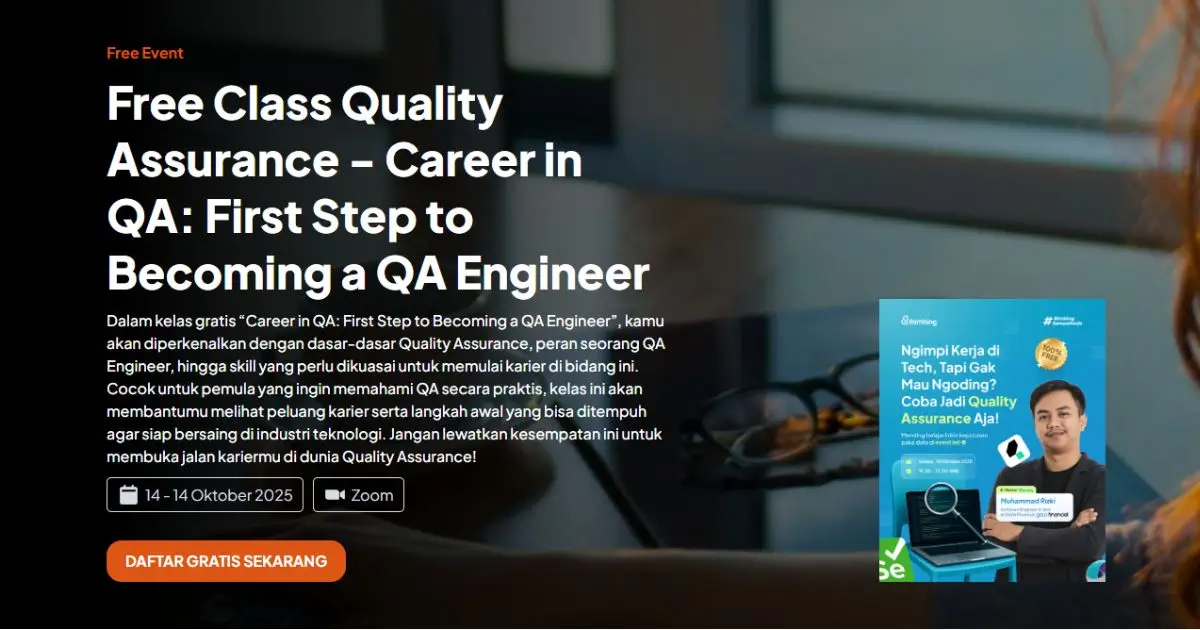 Free Webinar “Career in QA First Step to Becoming a QA Engineer” Empowers Beginners for Tech Industry