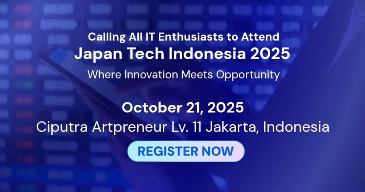 Unlock Your Free Pass: Join Japan Tech Indonesia 2025 & Explore Next-Gen Innovation