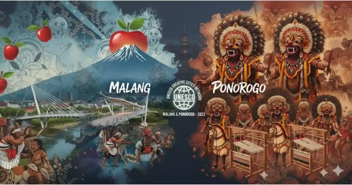 Malang & Ponorogo Join the UNESCO Creative Cities Network